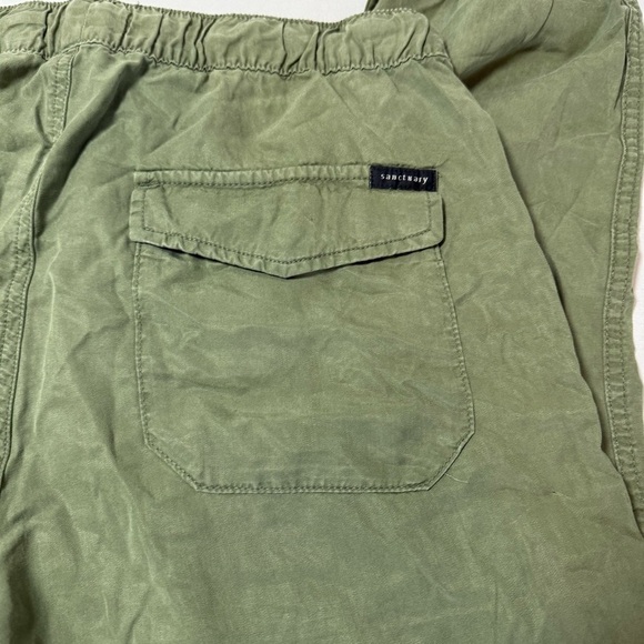 Sanctuary Olive Green Tencel Jogger Pants - Picture 10 of 10